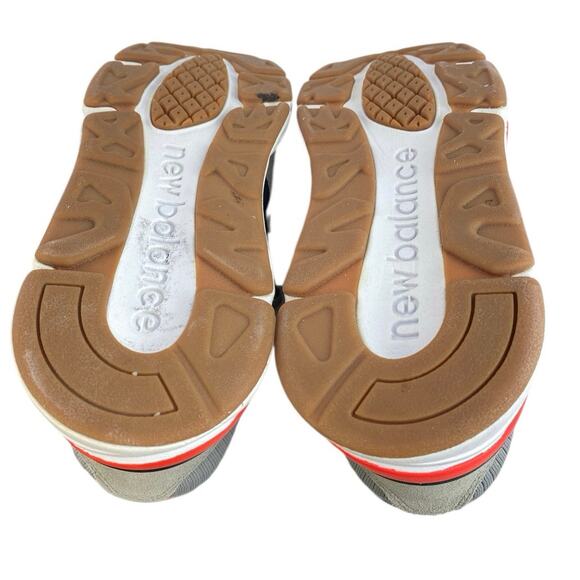 New Balance X-90 Men's Gray Orange Colorblock Lace Up Sneakers Shoes Size 9 - Picture 4 of 5